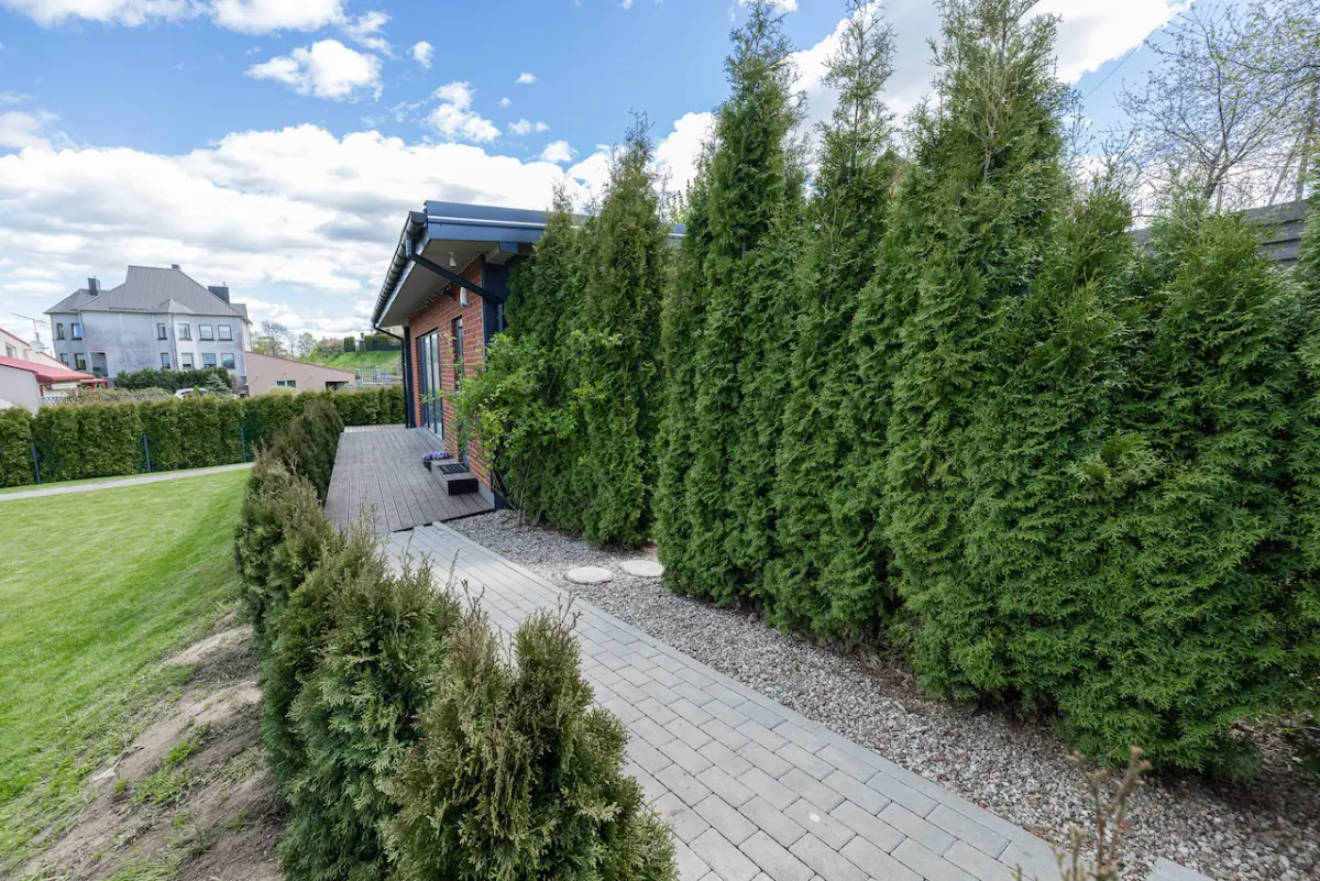 Six-person cabin with terrace, sauna, and hot tub — Dharma Stay (37)